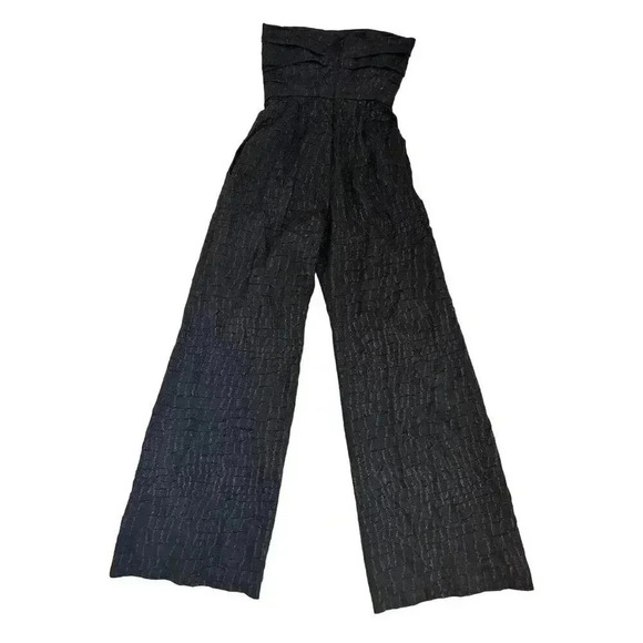 Max Mara, shoulderless Jumpsuit, Black, 8 - Picture 2 of 6